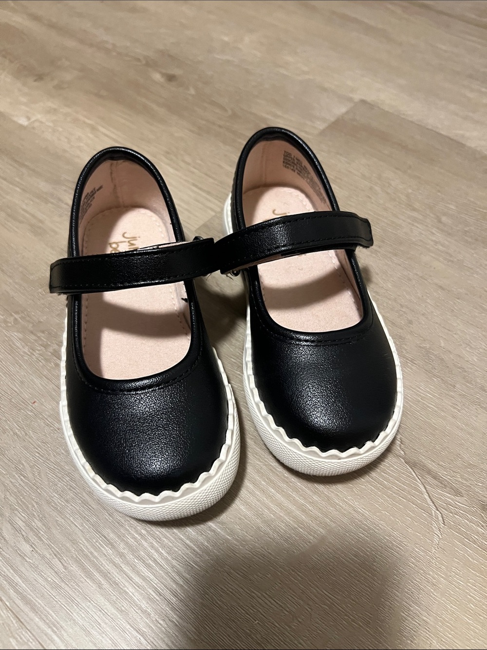 jumping beans Black and White Mary Jane Dress Shoes